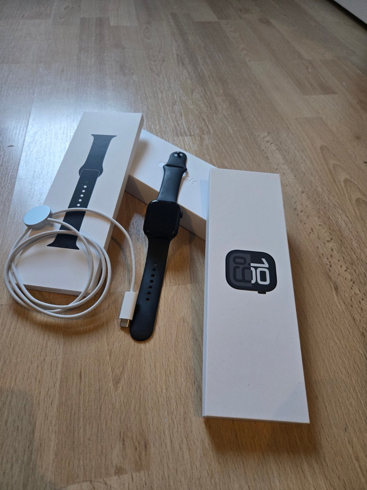Apple watch series 10 42mm black, Ophalen, Apple Watch ⌚️, Zwart, IOS