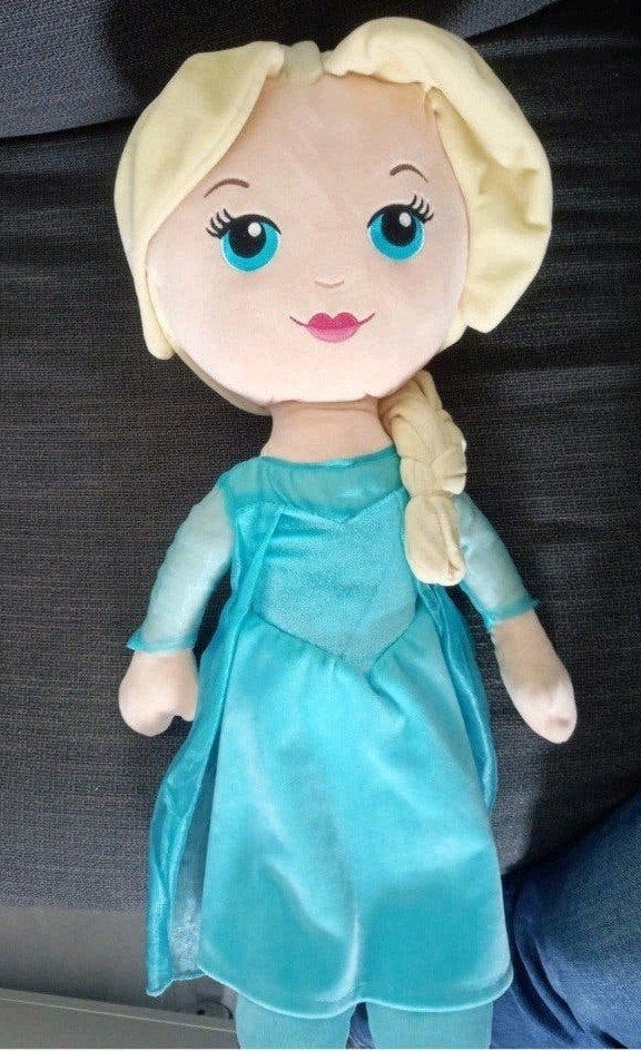 grote knuffel Elsa 60 cm, Ophalen of Verzenden, Overige typen