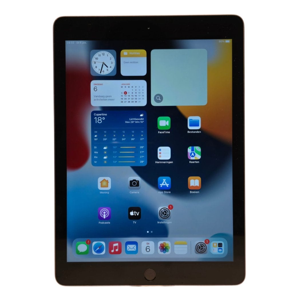 iPad 6e Gen. 2018 32GB WiFi Space Gray | Nette Staat, Computers en Software, Apple iPads, Apple, Gebruikt, Support@apple.com, One Apple Park Way
Cupertino, CA 95014
United States