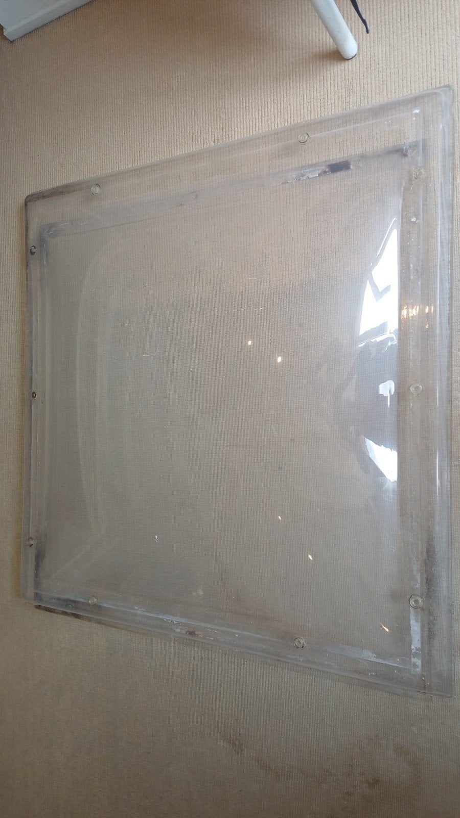 lichtkoepel gebruik heel dagmaat 100x100 helder, Gebruikt, 80 tot 120 cm, Ophalen of Verzenden, Dubbelglas
