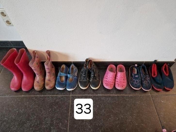 Meisjes schoenen maat 33, Meisje, Schoenen, Ophalen of Verzenden, Zo goed als nieuw
