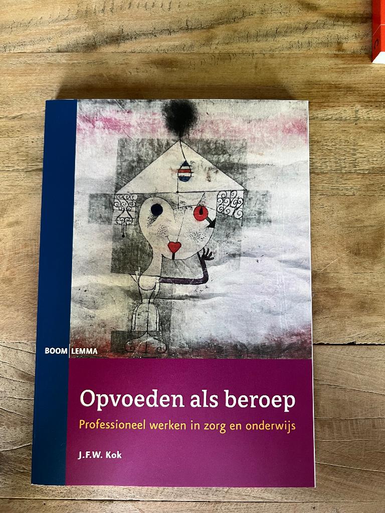 Studieboek: Opvoeden als beroep, Boeken, Ophalen of Verzenden, Alpha, Zo goed als nieuw, HBO