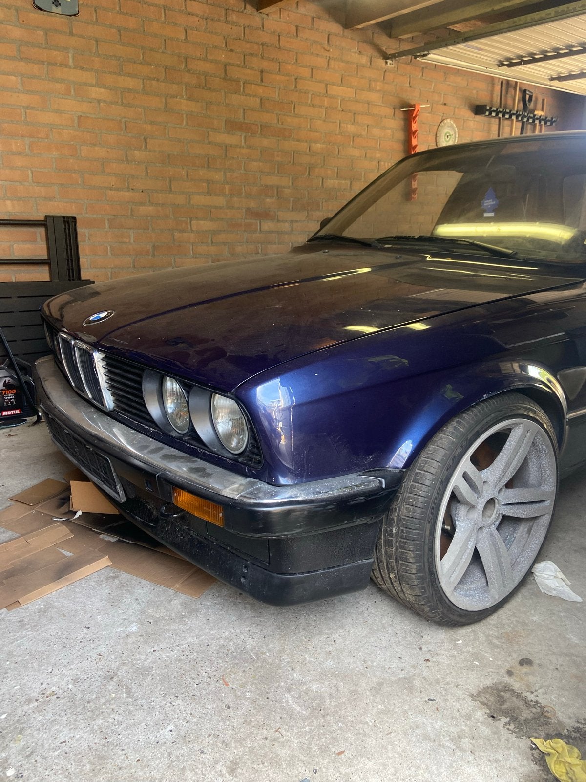 BMW E30 318i – 1986 – M50 Stroker Project, Auto's, Achterwielaandrijving, Blauw, Handgeschakeld, Particulier