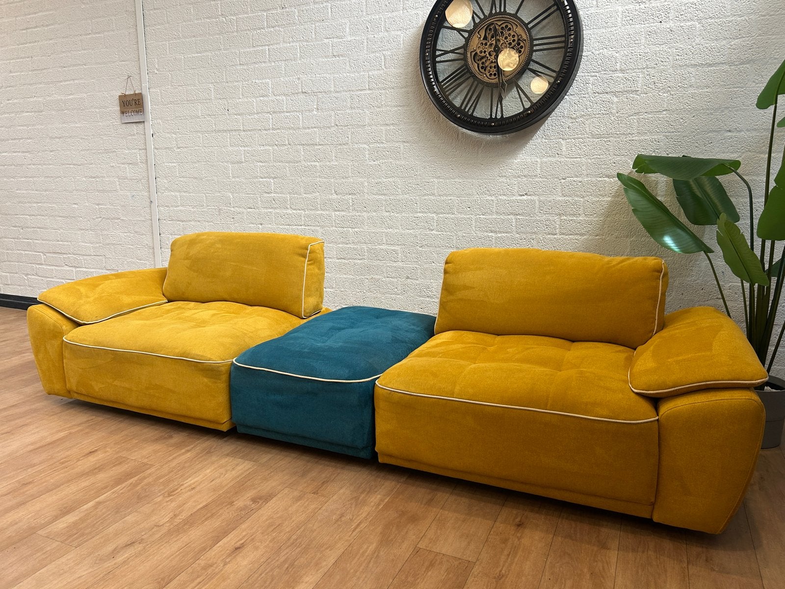 Henders & Hazel Design Loungebank| Geïmpregneerd & Gereinigd, 250 tot 300 cm, Luxe, 75 tot 100 cm, Ophalen of Verzenden