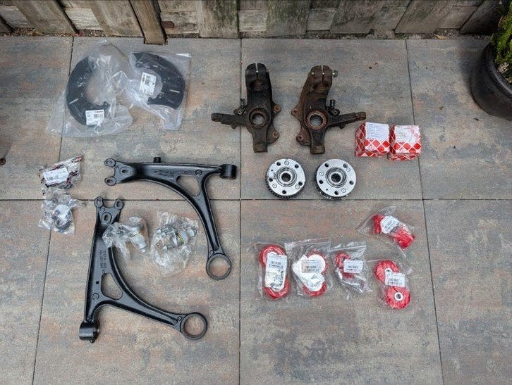 Audi TT 8N 1.8t polyurethaan bussen onderstel draagarmen, Auto-onderdelen, Ophalen of Verzenden, Nieuw, Seat