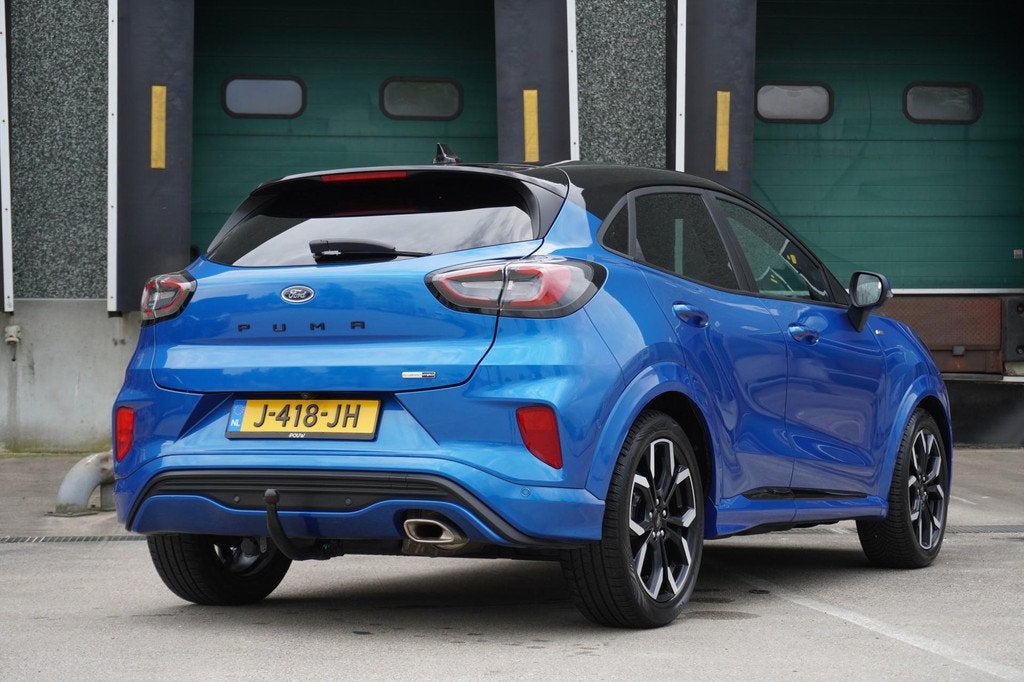 Ford Puma 1.0 EcoBoost Hybrid 155pk ST-Line X First Edition, Voorwielaandrijving, 12 maanden, Blauw, 23 km/l