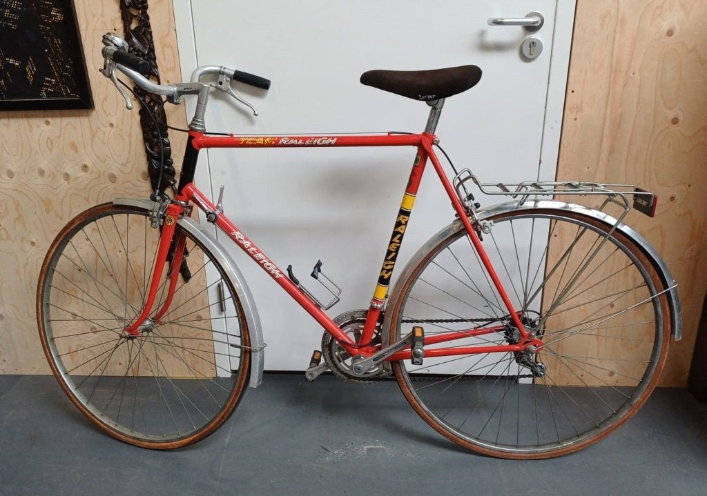 Raleigh Ti-Team limited fiets - Replica Joop Zoetemelk, Fietsen en Brommers, Gebruikt, Heren, 57 tot 61 cm, Ophalen