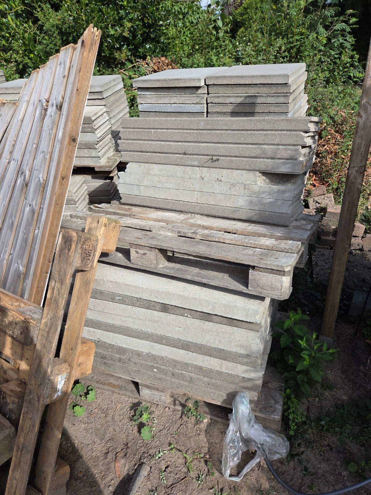 Betonnen bandjes steen 100x30x6 cm, Ophalen, Gebruikt, Beton, Overige typen