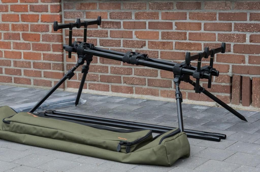 Fox Ranger MK2 Rodpod 3 en 2 rod met tas en lange poten, Ophalen of Verzenden