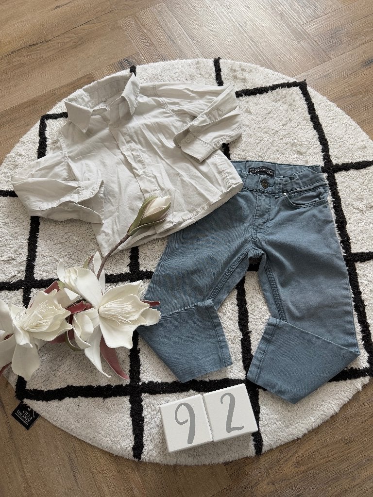 (Heel) goed 2x Name-It overhemd & blauw Urban Wave broek 92, Gebruikt, Jongen of Meisje, Ophalen of Verzenden, Setje