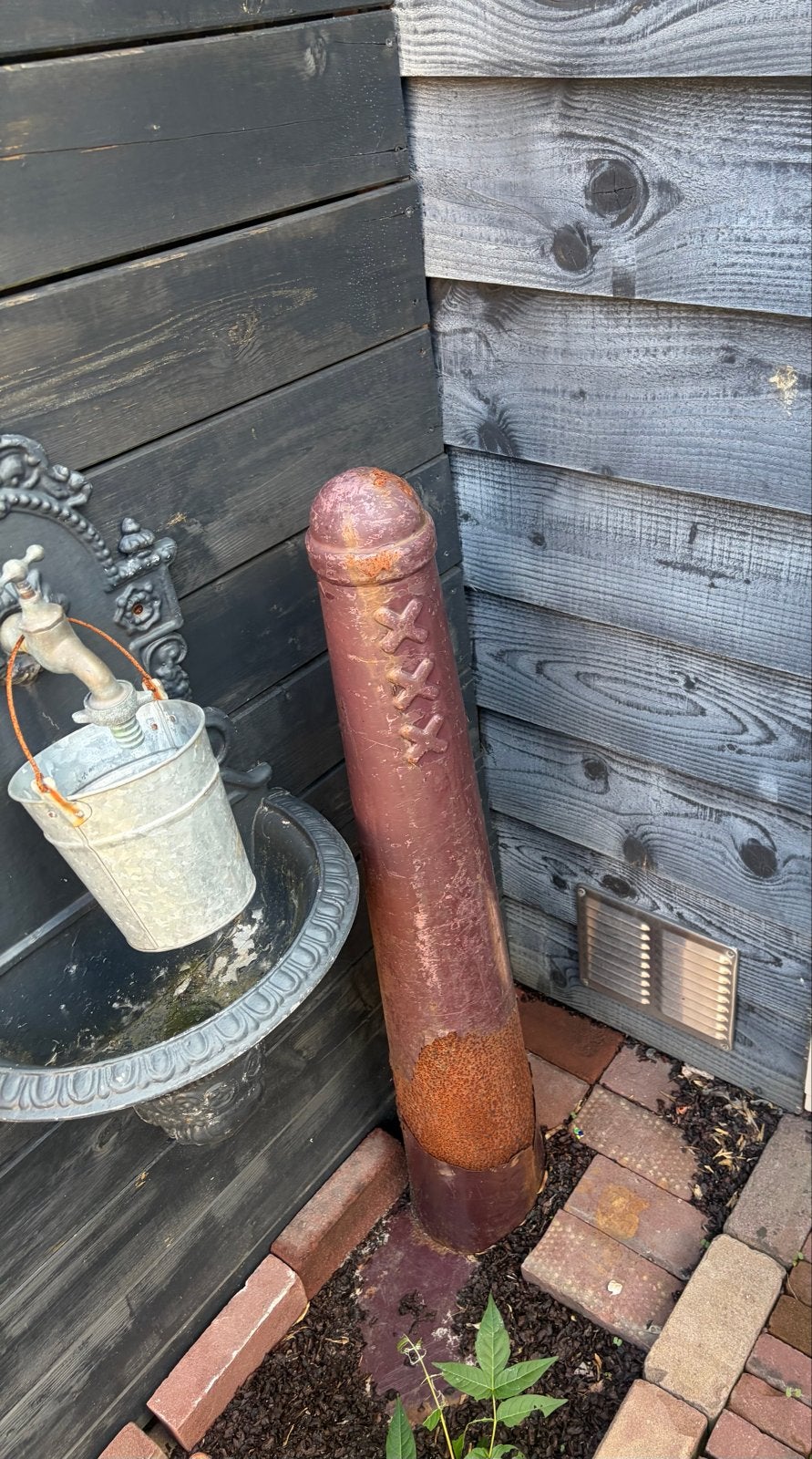 Amsterdammertje - Decoratief paaltje met XXX, Ophalen, Gebruikt