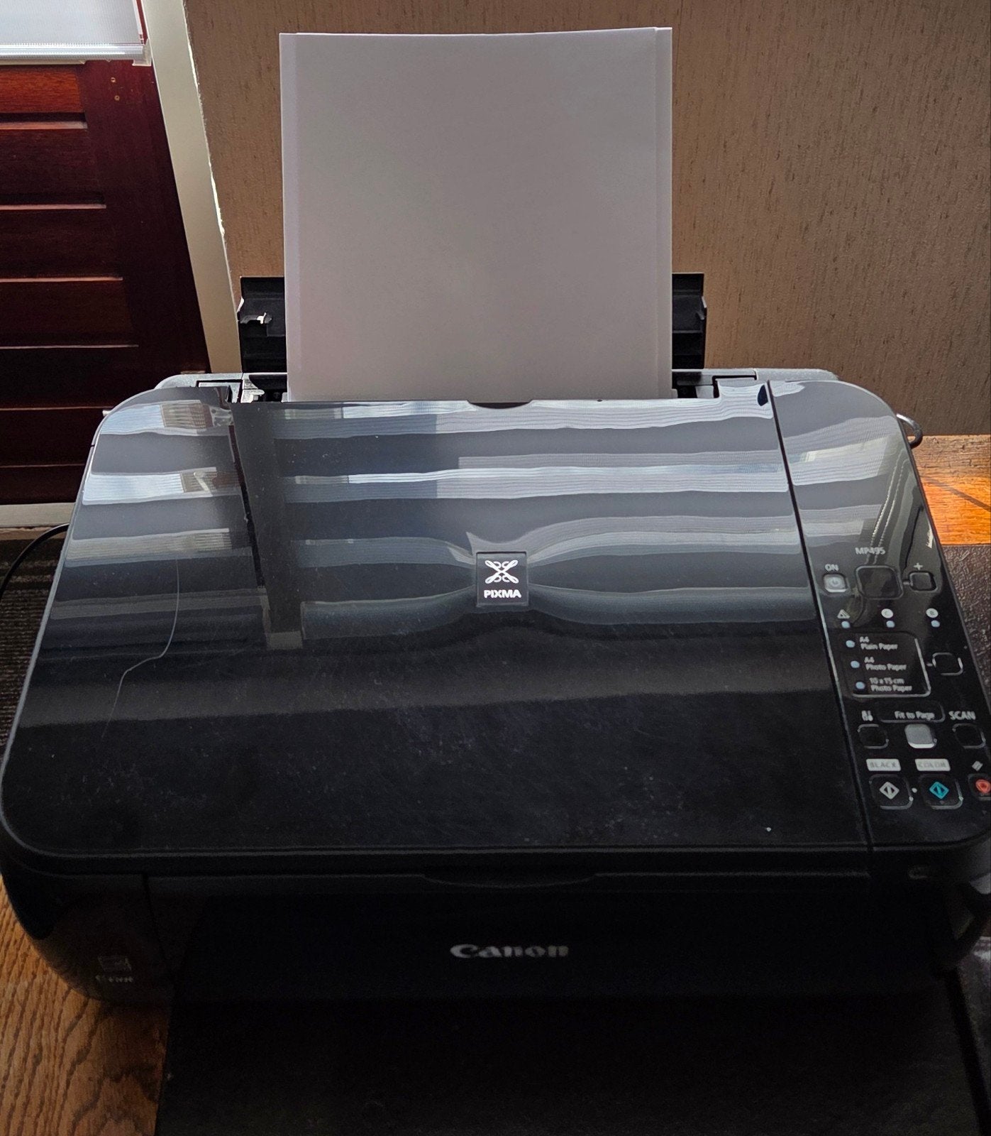 Te koop Canon MP495 kleurenprinter met wifi, Computers en Software, Printers, Ophalen, Zo goed als nieuw