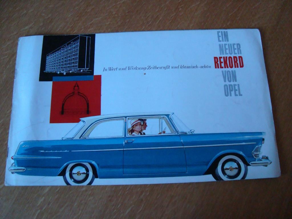 Opel record, Ophalen of Verzenden, Nieuw