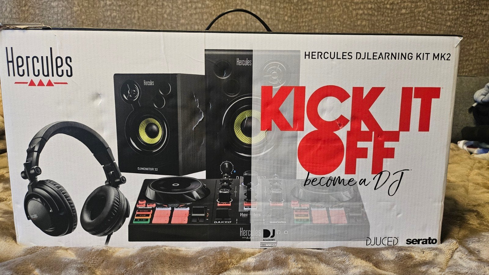 Hercules DJLearning Kit MK2 - Complete DJ-set voor beginners, Muziek en Instrumenten, Ophalen, Zo goed als nieuw, Dj-set, Overige merken