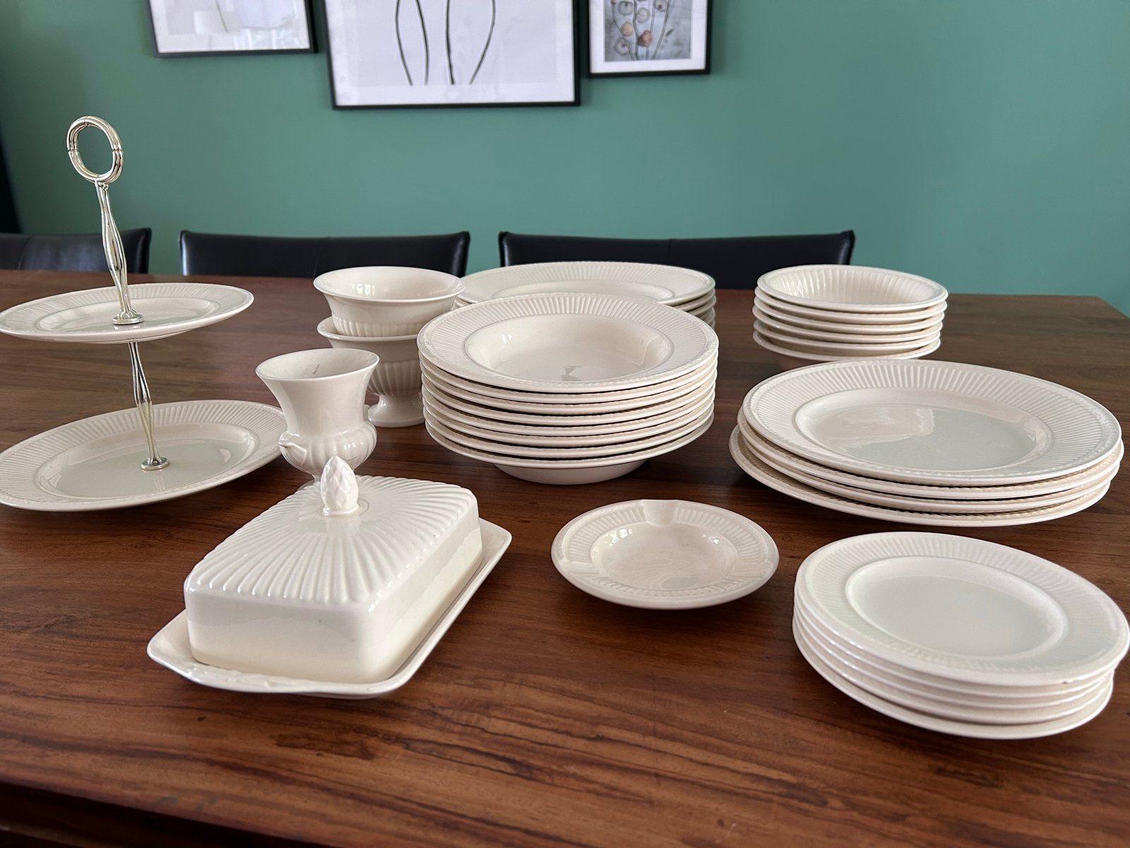 Wedgwood servies Edme, Huis en Inrichting, Keuken | Servies, Ophalen, Gebruikt, Overige merken, Compleet servies