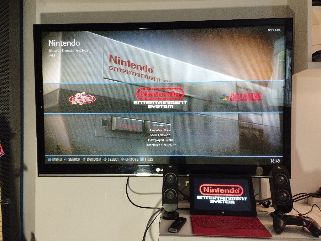 Surface Pro Retro Gaming & Media Center (Batocera + Kodi)