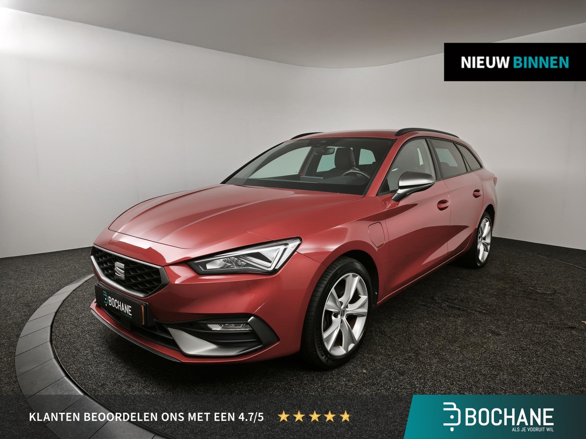 SEAT Leon Sportstourer 1.4 TSI eHybrid PHEV FR Business Inte, Auto's, Stof, Gebruikt, 4 cilinders, Leon
