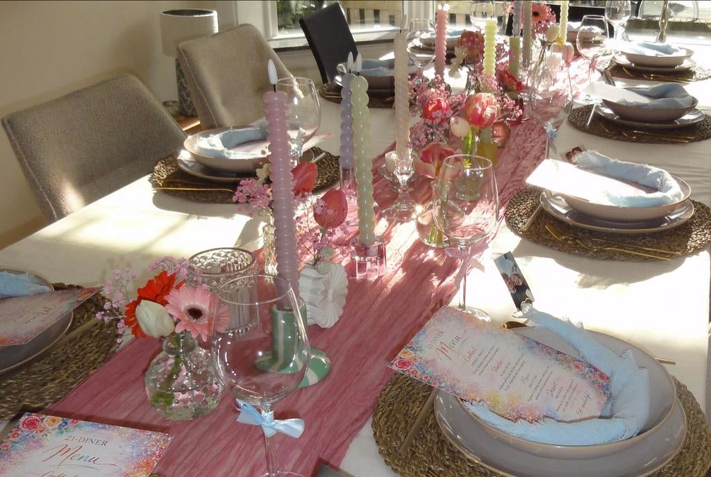 Decoratie 21-diner, Ophalen of Verzenden, Zo goed als nieuw