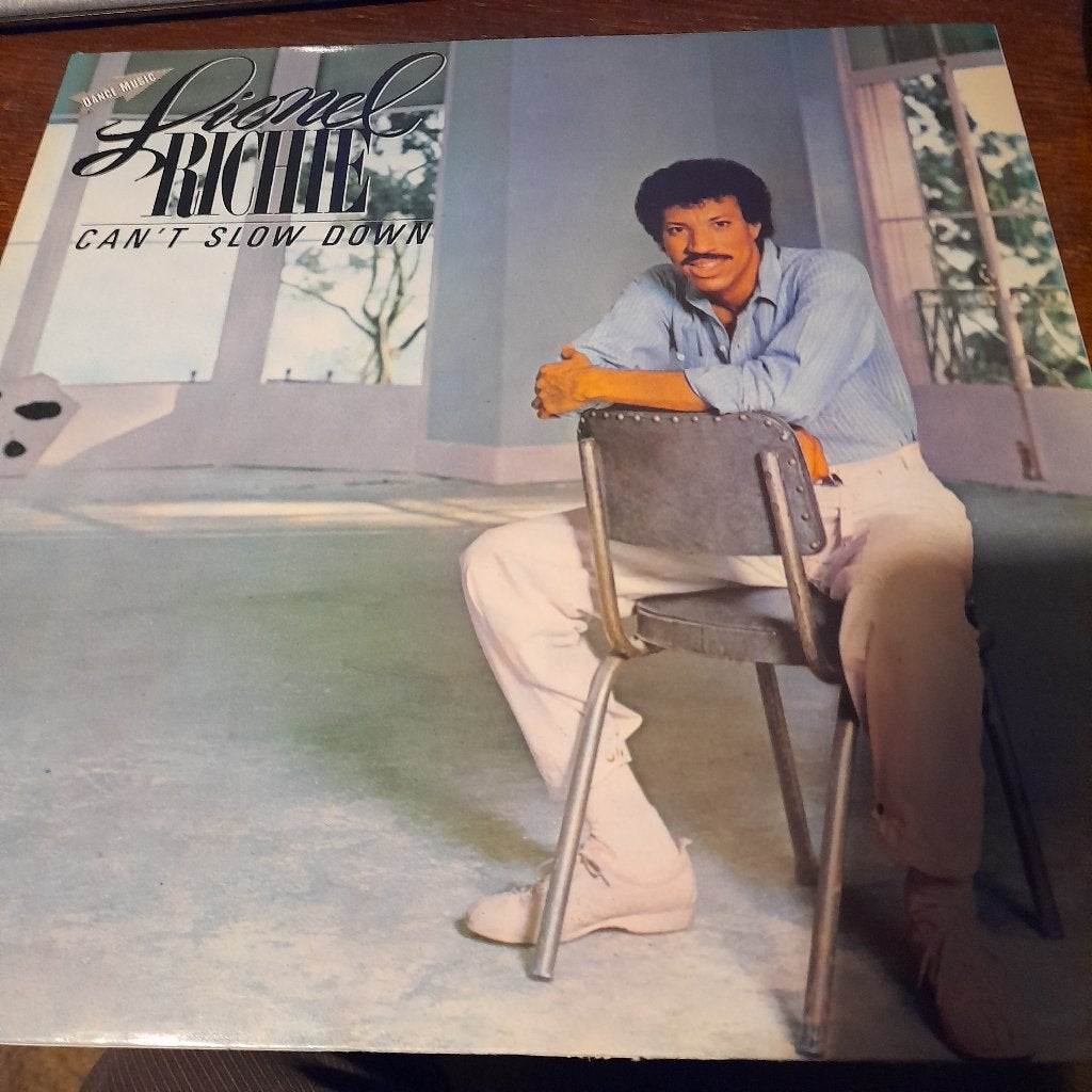 Lionel Richie ‎– Can't Slow Down Motown  LP  Europe  1984, LP, Inclusief binnenhoes, Ophalen of Verzenden, Zo goed als nieuw