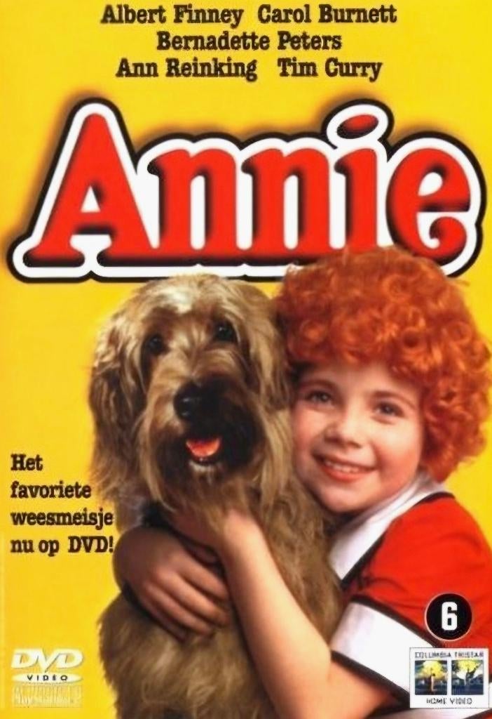 Annie dvd, Alle leeftijden, Ophalen of Verzenden, Gebruikt
