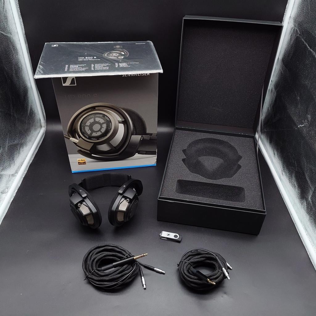 Sennheiser hd 800s hd800 s high end TOTL koptelefoon hoofd