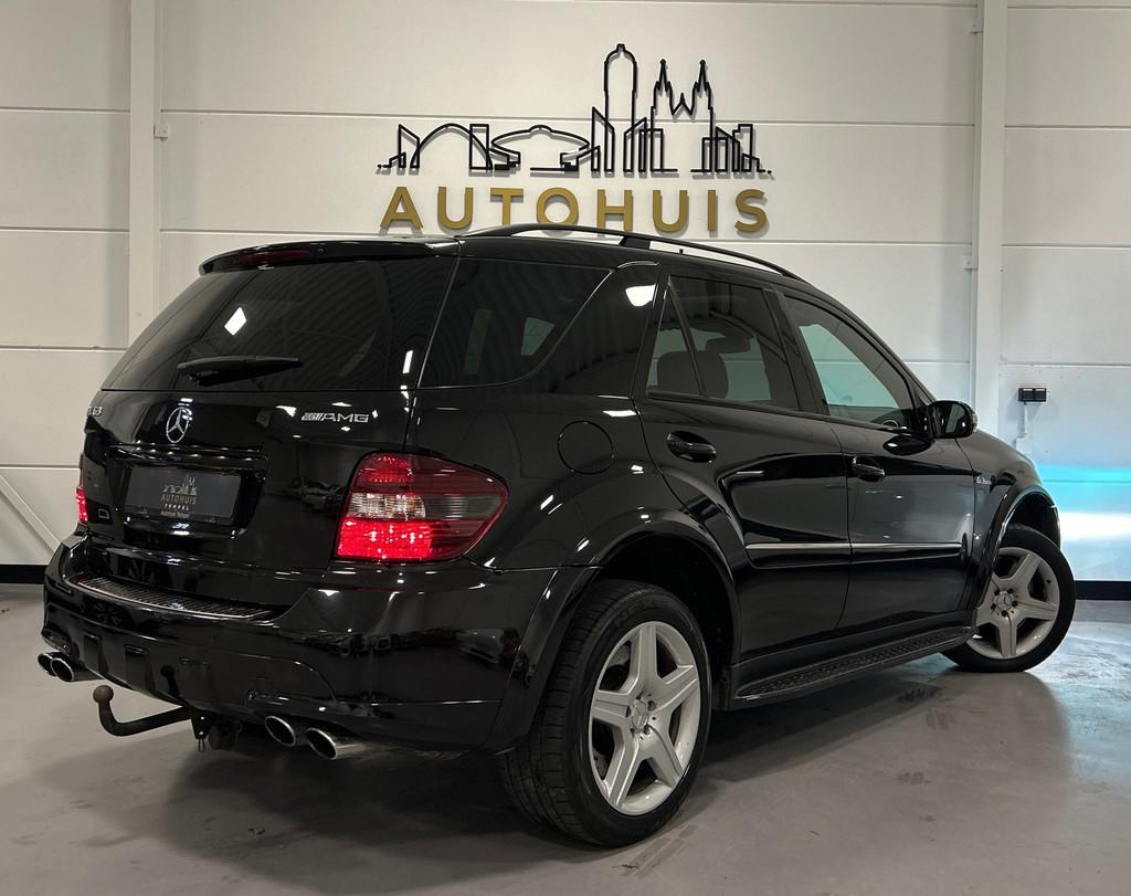 Mercedes-Benz M-klasse AMG 63 BTW Pano Leder Cruise Climate, Auto's, Mercedes-Benz, Automaat, Gebruikt, Zwart, Leder
