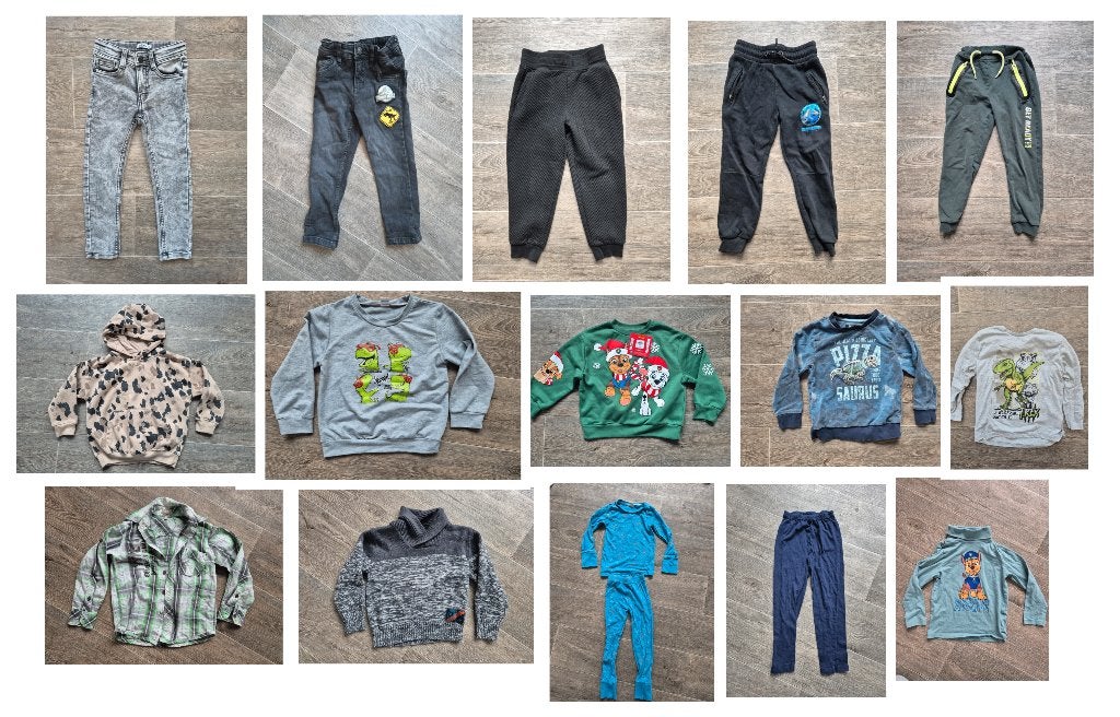 Kledingpakket jongens winter maat 110, Ophalen of Verzenden, Zo goed als nieuw, Maat 110