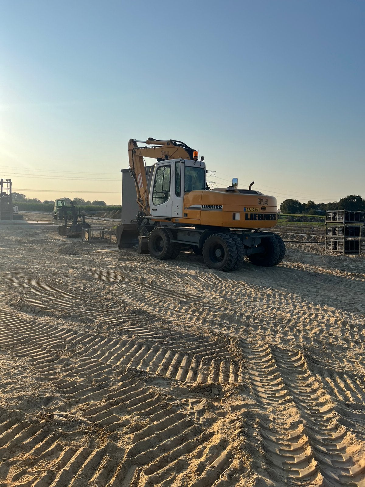 Liebherr a314 Litronic (bj 2003), Ophalen, Graafmachine