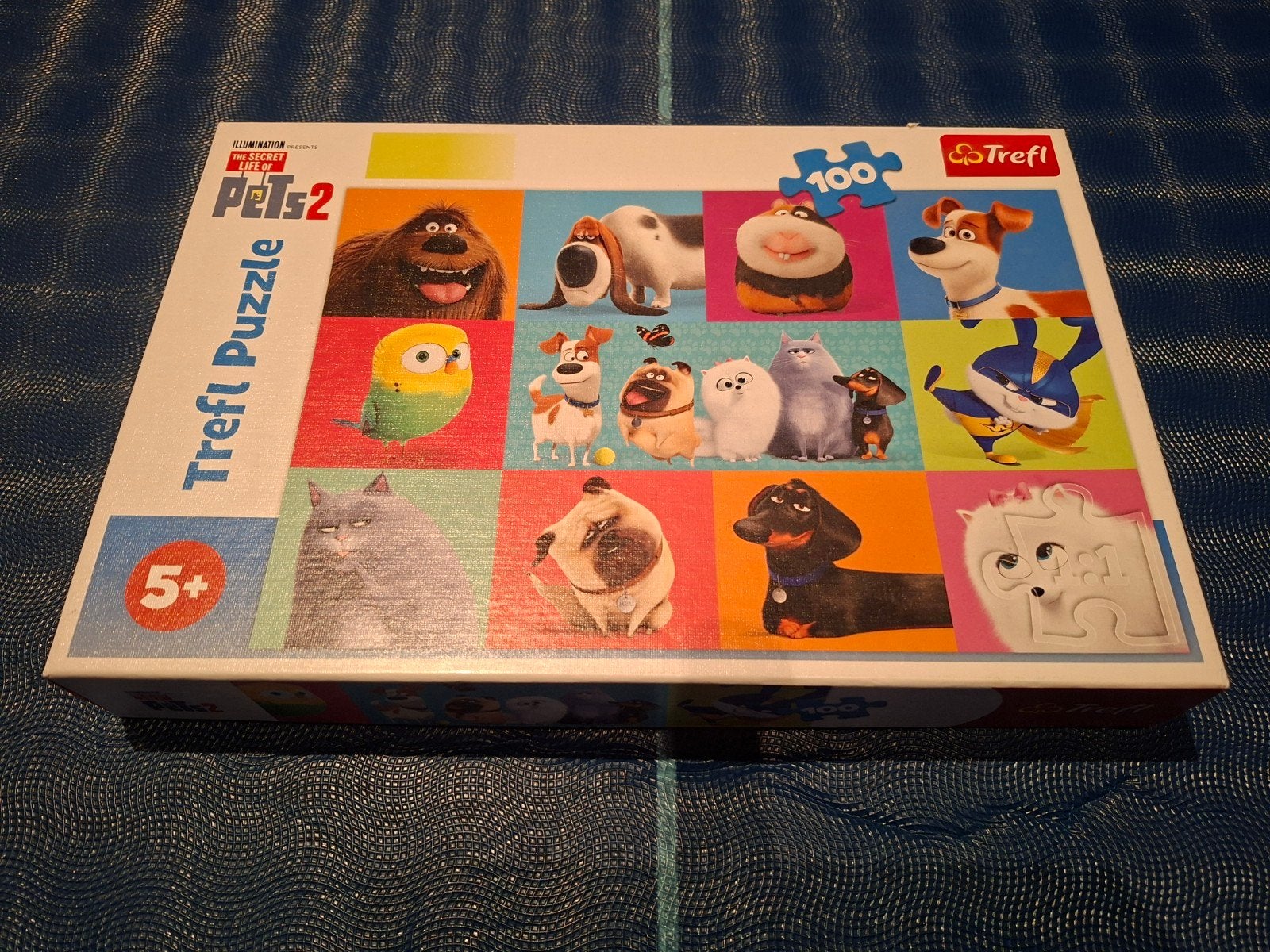 Huisdiergeheimen 2 Trefl puzzel 100 stukjes, Ophalen of Verzenden, Zo goed als nieuw, 6 jaar of ouder