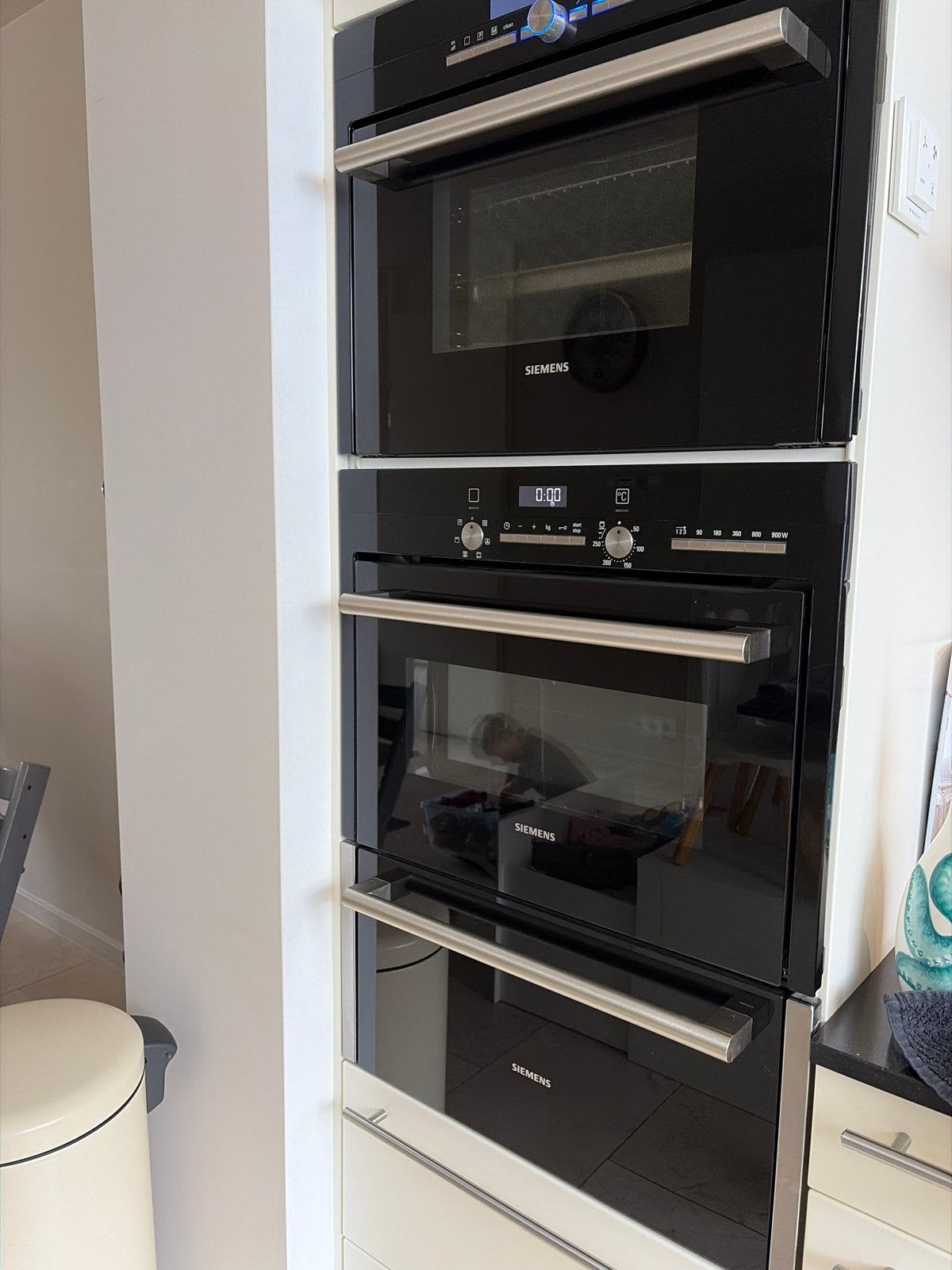 Siemens Inbouw Keukenapparatuur: Warmhoudlade, Stoomoven, Co, Ophalen, Gebruikt, Siemens, Combi-oven