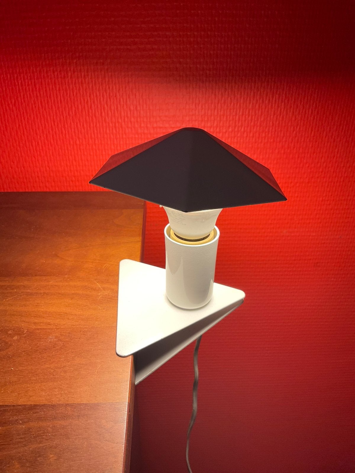 Vintage en bijzondere knijpspot enkele gebruikssporen, Overige typen, Gebruikt, Vintage, E14 (klein)