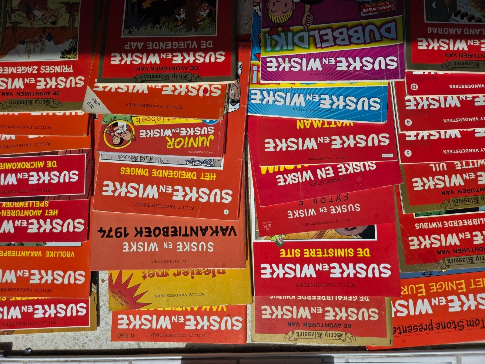 Suske en Wiske reclame en bijzondere uitgaven (57x), Complete serie of reeks, Verzenden, Zo goed als nieuw, Willy Vandersteen