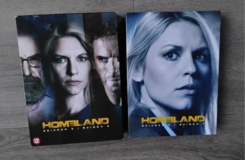 DVD Homeland seizoen 3, Vanaf 12 jaar, Ophalen, Zo goed als nieuw, Overige genres