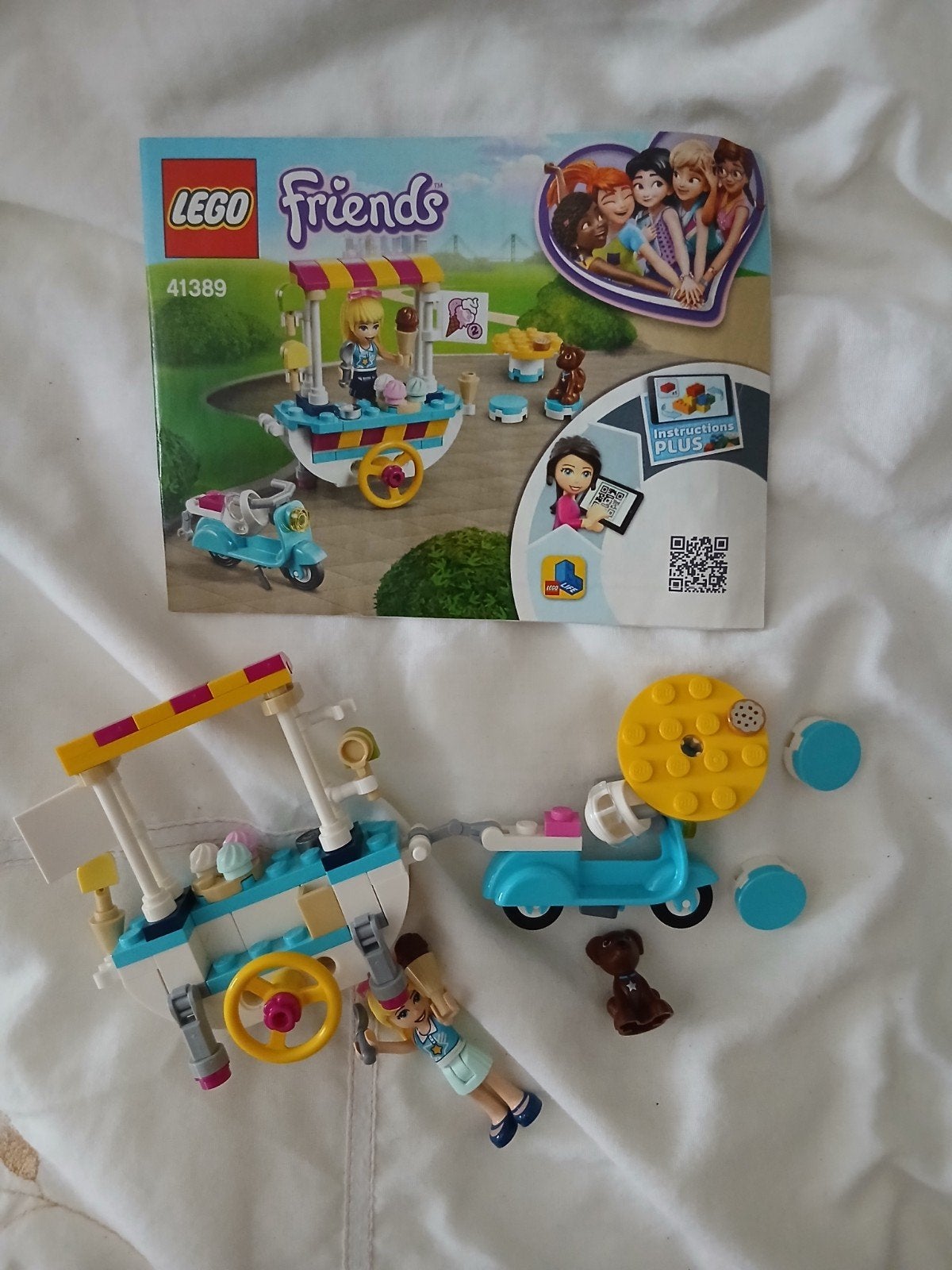 LEGO Friends 41389 IJskar met scooter, Ophalen of Verzenden, Zo goed als nieuw, Overige merken