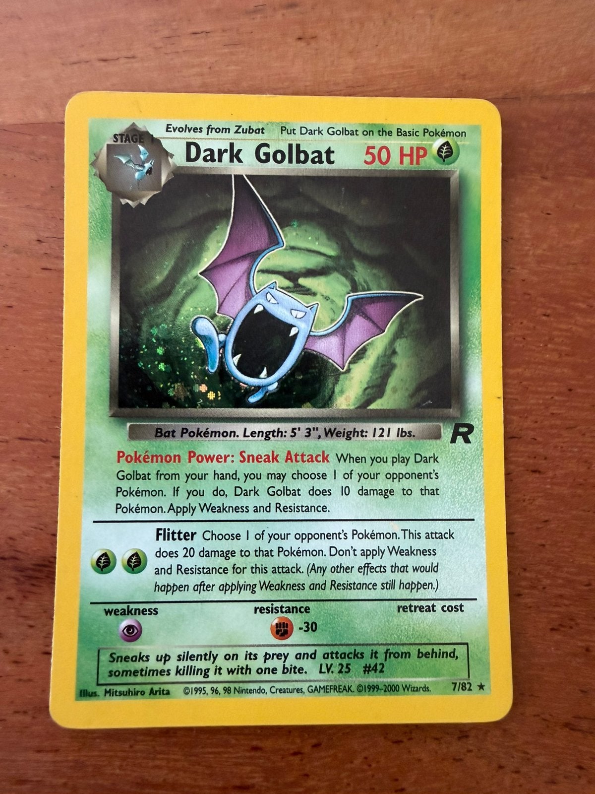 Dark Golbat (TR 7), Ophalen of Verzenden, Zo goed als nieuw