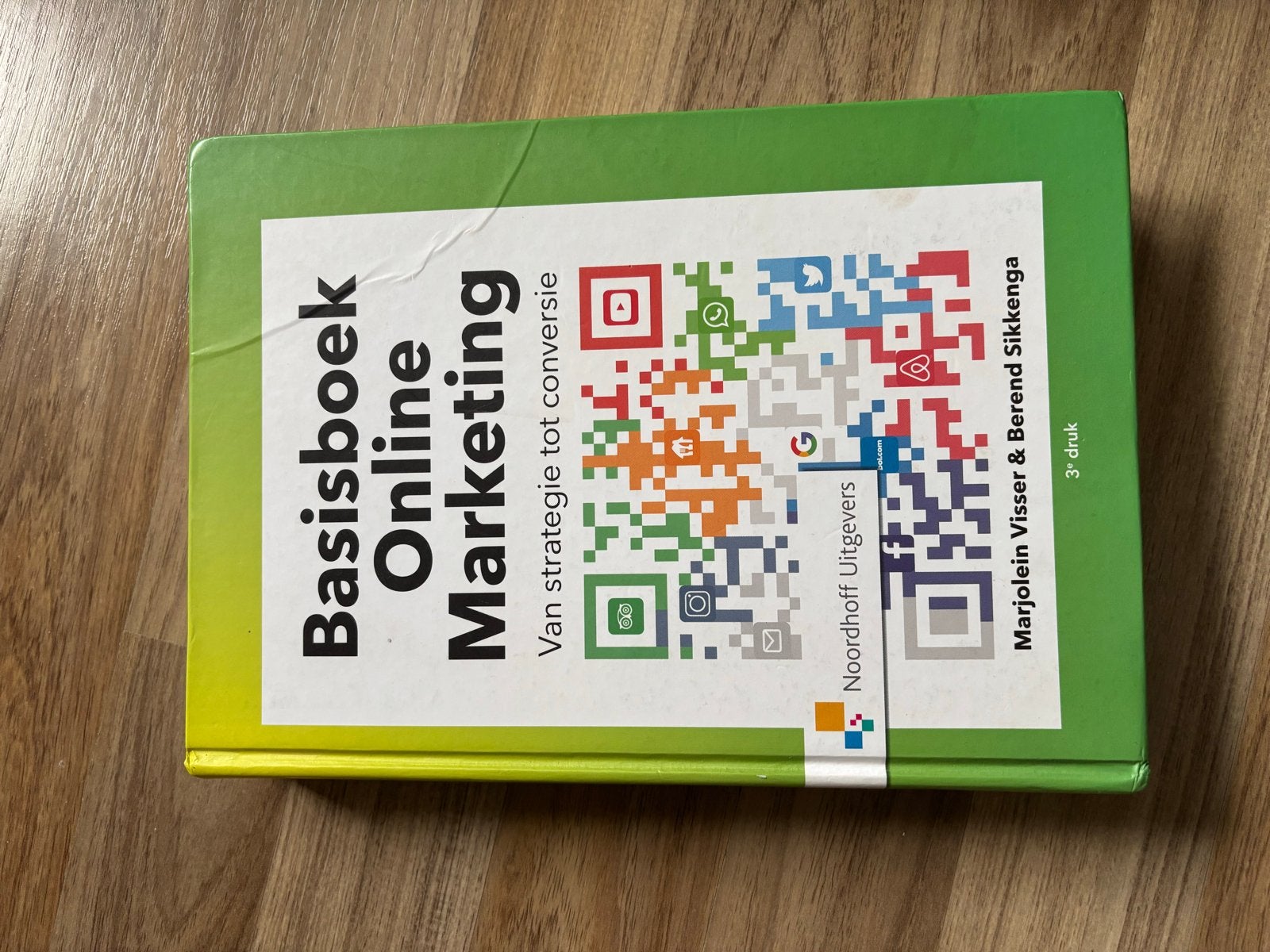 Basisboek Online Marketing - Marjolein Visser & Berend Sikke, Ophalen, Gamma, Zo goed als nieuw, HBO