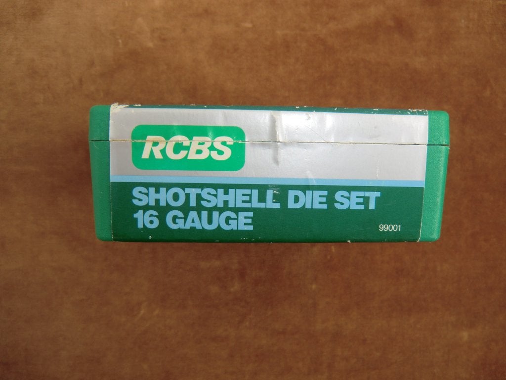 RCBS  Cal 16 die set met shellholder, Verzenden, Zo goed als nieuw
