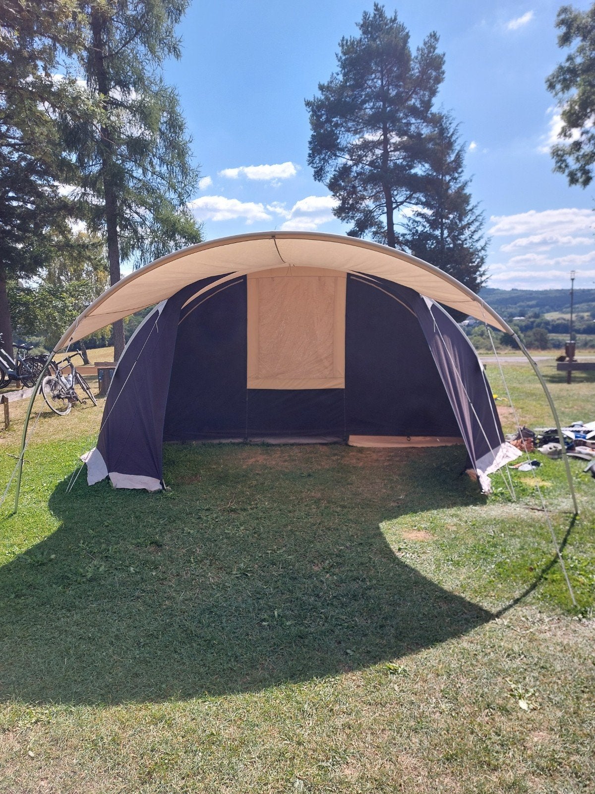 Obelink Trail 600, Caravans en Kamperen, Tenten, Ophalen, Gebruikt, Tot en met 6