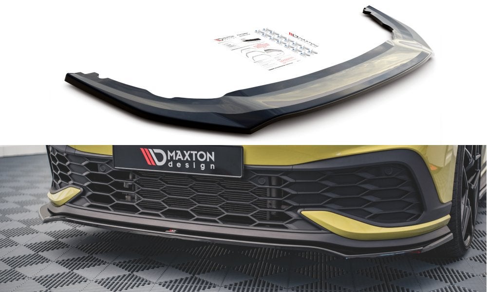 Voorlip sideskirt diffuser spoiler Golf 8 GTI Clubsport 19+, Auto diversen, Tuning en Styling, Ophalen of Verzenden