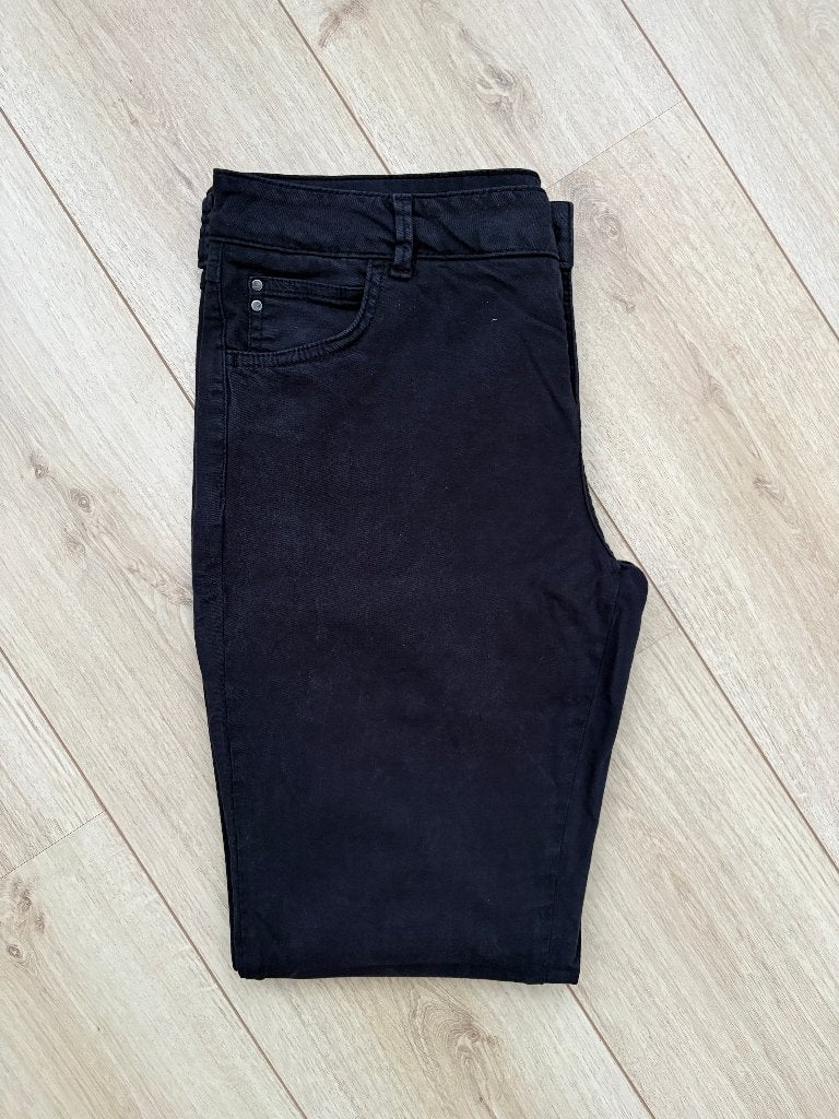 Zwarte 5 pocket broek van DIDI mt 40, Maat 38/40 (M), Zwart, Didi, Ophalen of Verzenden