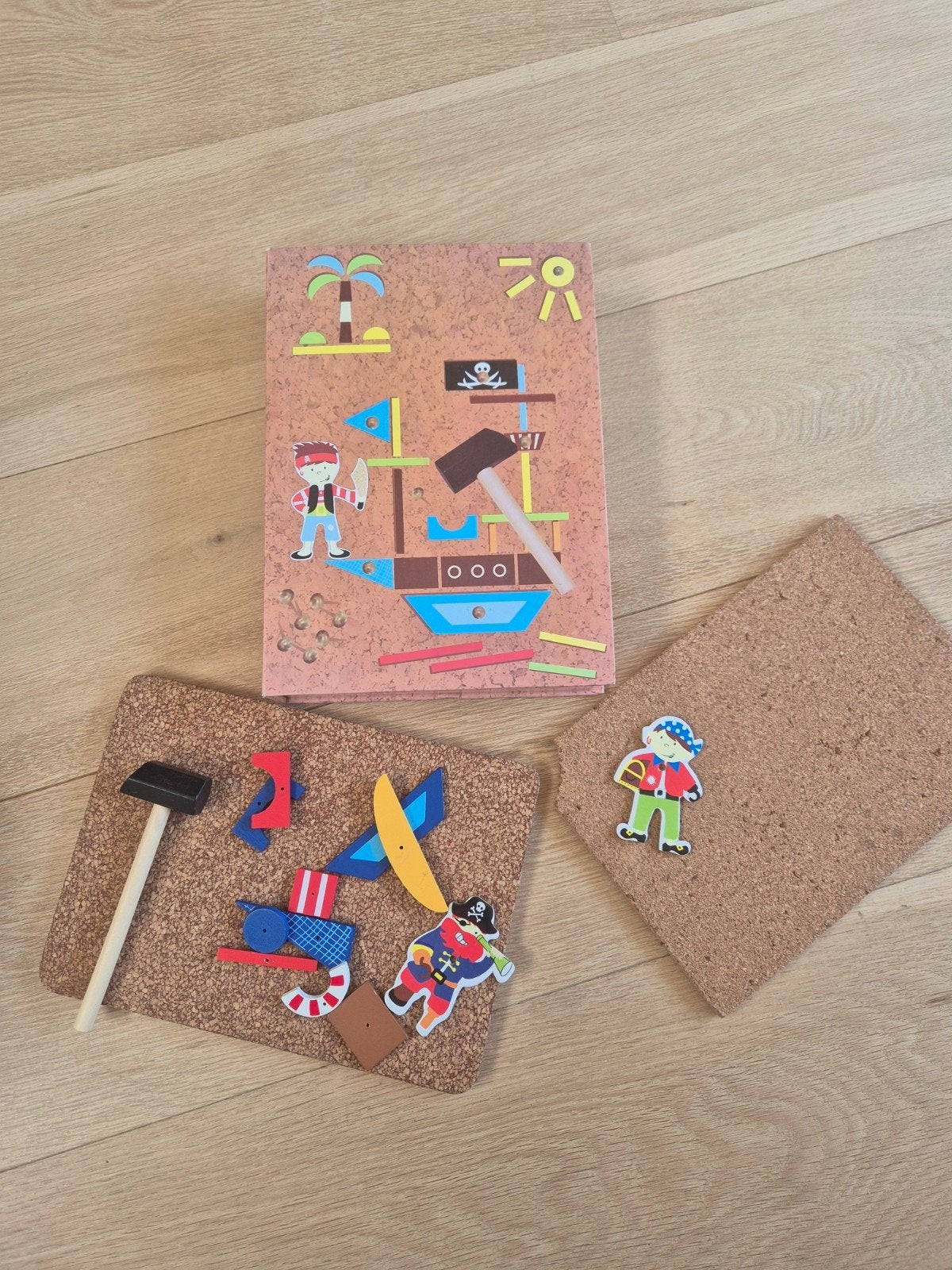 Hamertje Tik Piraten - Creatief Spel voor Kinderen, Kinderen en Baby's, Speelgoed | Educatief en Creatief, Ophalen, Gebruikt, Bouwen