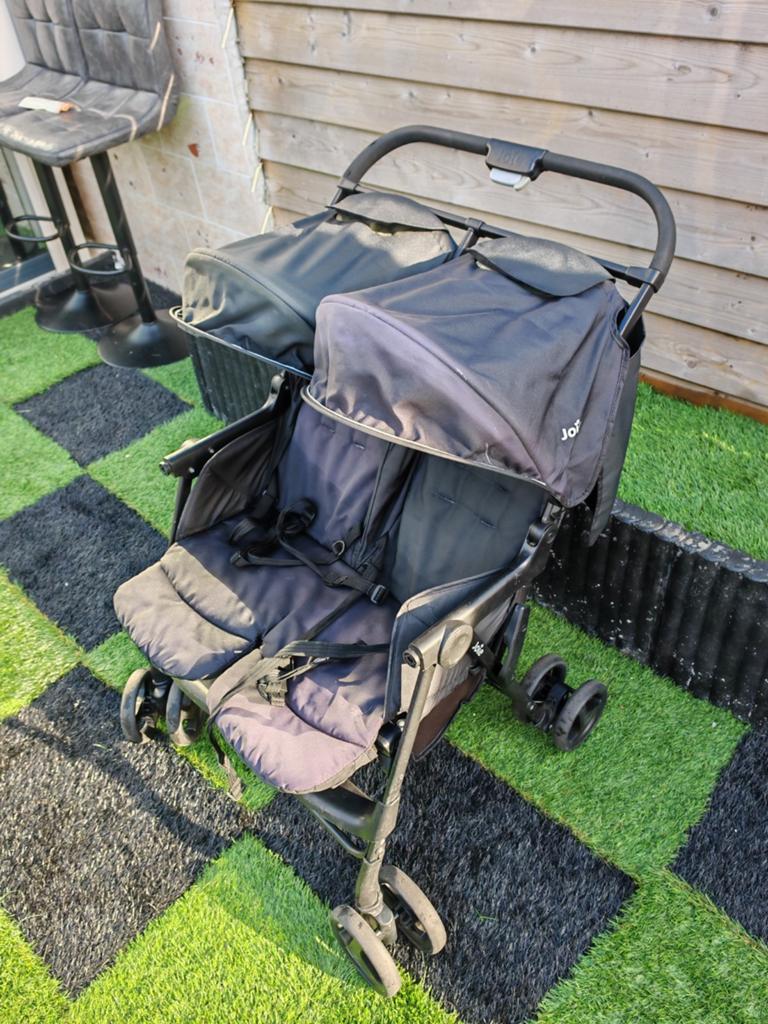 Joie Duowagen - Handige en Compacte Tweelingbuggy, Kinderen en Baby's, Buggy's, Ophalen of Verzenden, Gebruikt, Overige merken