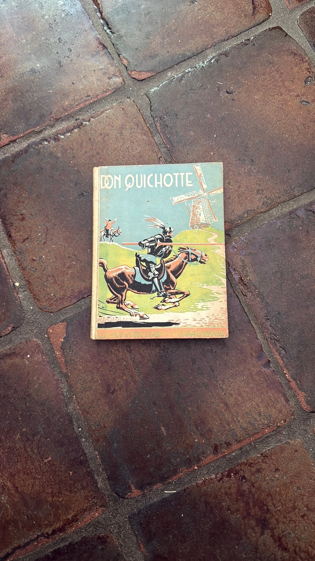 Don quichotte m . De cervantes zesde druk, Ophalen, Zo goed als nieuw, Kwartet(ten)