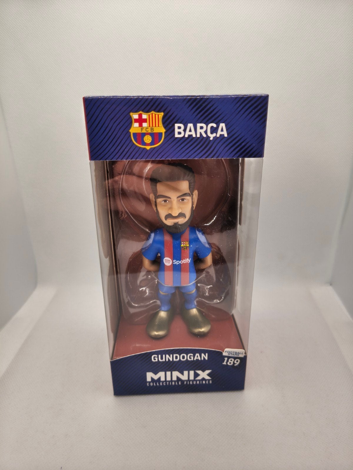 Leuke Barcelona gundogan minix 189 - nieuw in doos, Verzamelen, Poppetjes en Figuurtjes, Ophalen of Verzenden, Nieuw