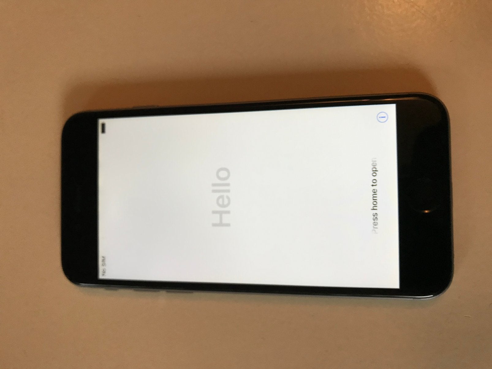 IPHONE 6-64GB, Telecommunicatie, Mobiele telefoons | Apple iPhone, Ophalen, Zwart, Zo goed als nieuw, 64 GB