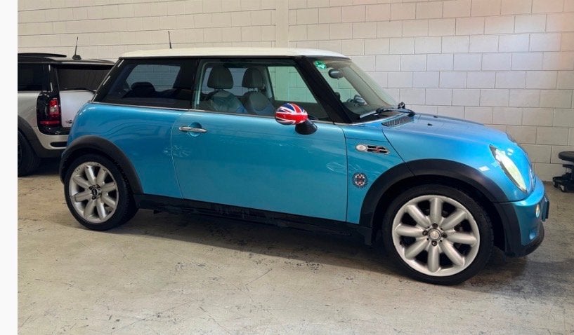 Mini 1.6 16V Cooper S 2003 Blauw, Auto's, Mini, Voorwielaandrijving, 4 cilinders, 163 pk, Origineel Nederlands