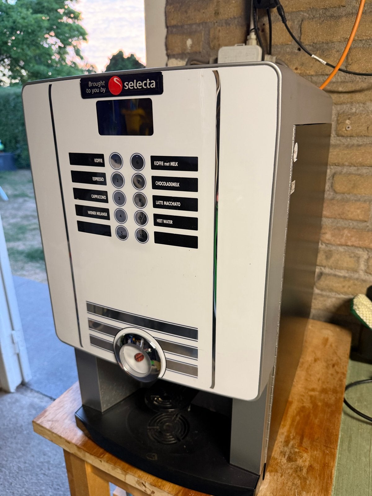 Selecta Rheavendors Koffiemachine - Compact eC PRO, Witgoed en Apparatuur, Ophalen, Gebruikt, 10 kopjes of meer, Koffiemachine