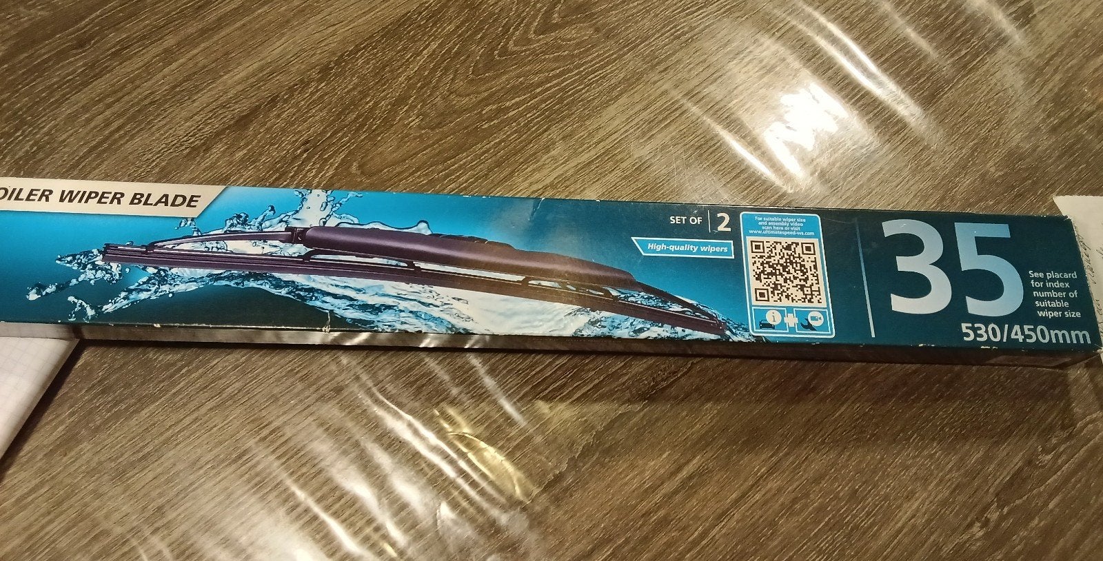 Ruitenwissers set 35 (530/450mm) - Nieuw, Auto-onderdelen, Ophalen of Verzenden, Nieuw, Universele onderdelen