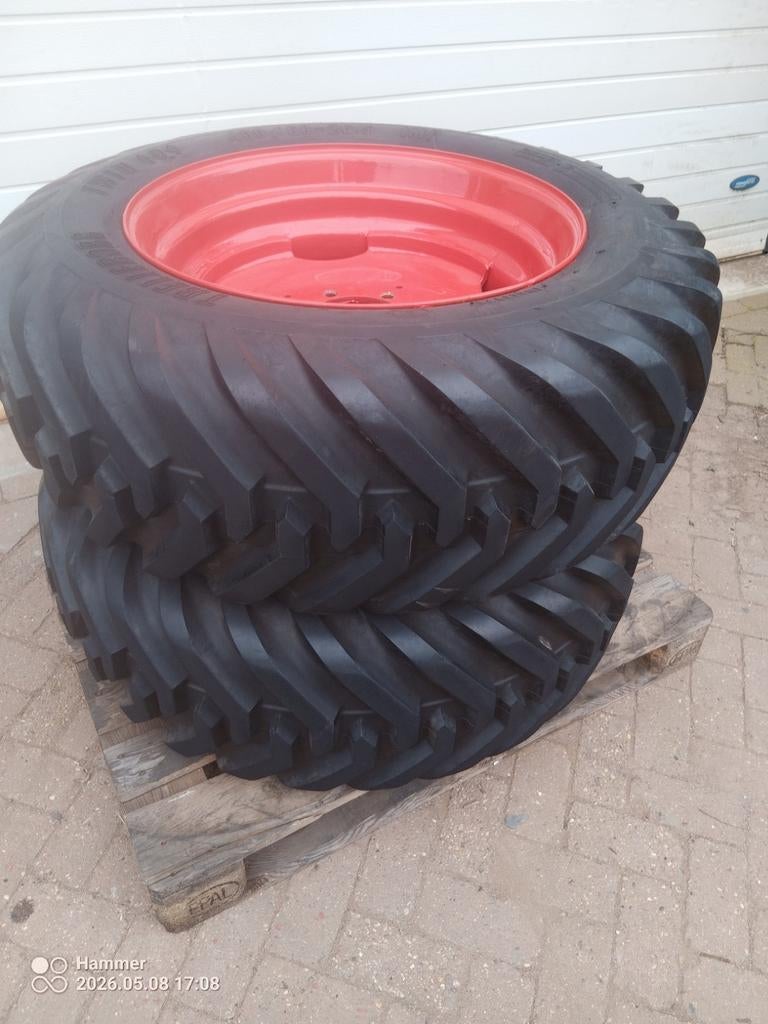 Gazon banden Fendt smalspoor, Ophalen