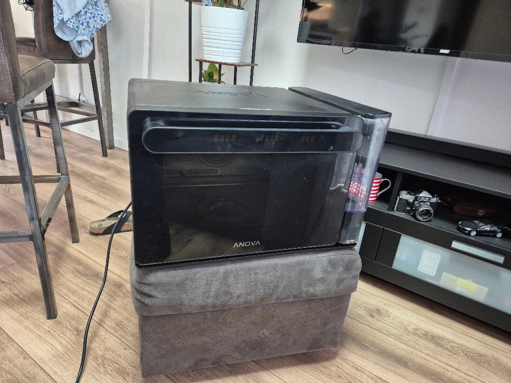 ANOVA precision oven, Ophalen, Minder dan 45 cm, Overige merken, Hete lucht